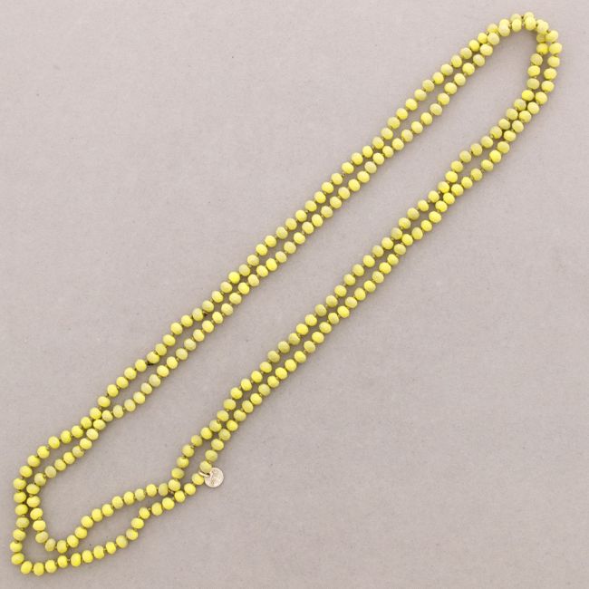 COLLAR LARGO CRISTAL FACETADO 1.5M*6MM