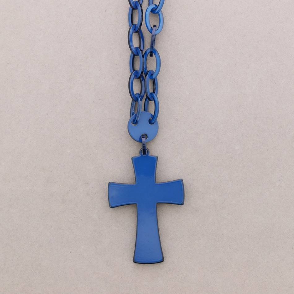COLLAR LARGO CADENA COLG. RESINA