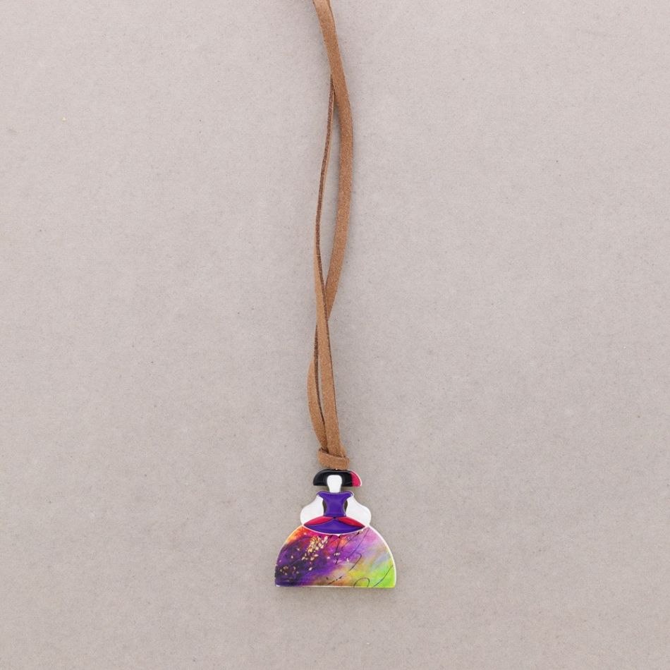 MENINA RESIN PENDANT CHOKER