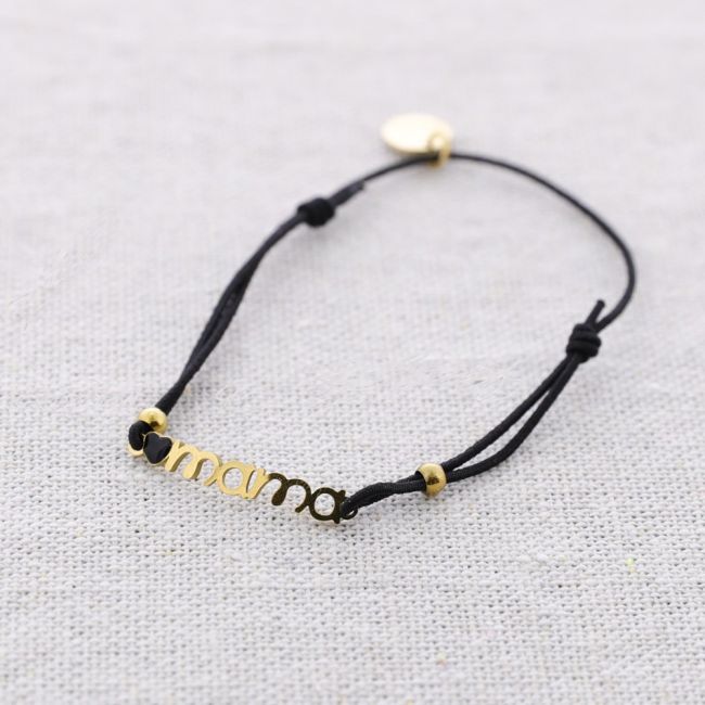 MOM HEART ELASTIC STEEL BRACELET