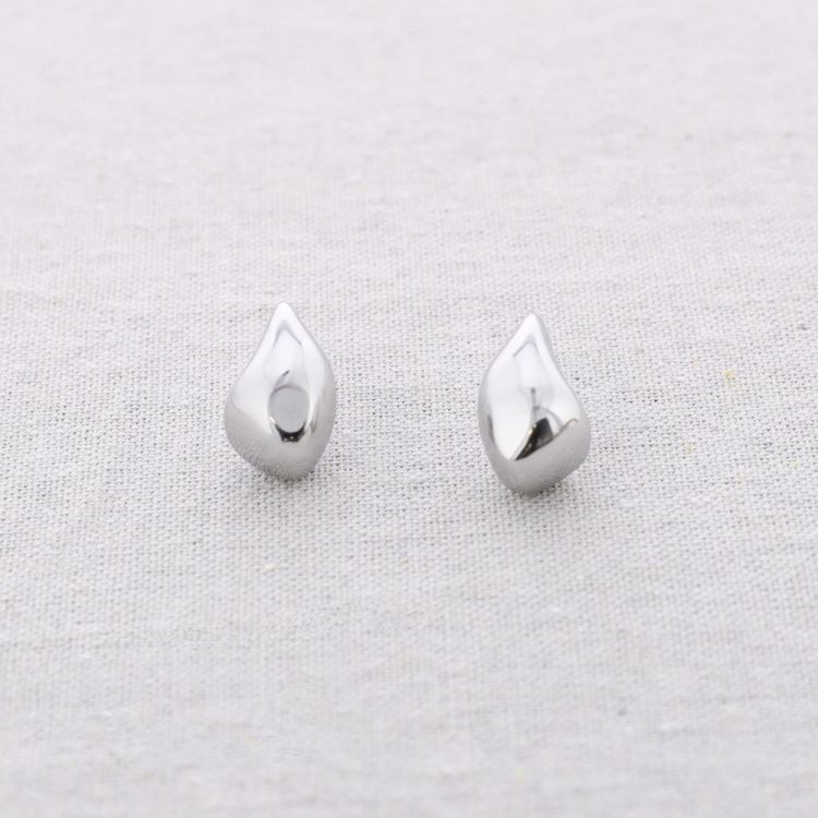 STEEL DROP EARRINGS