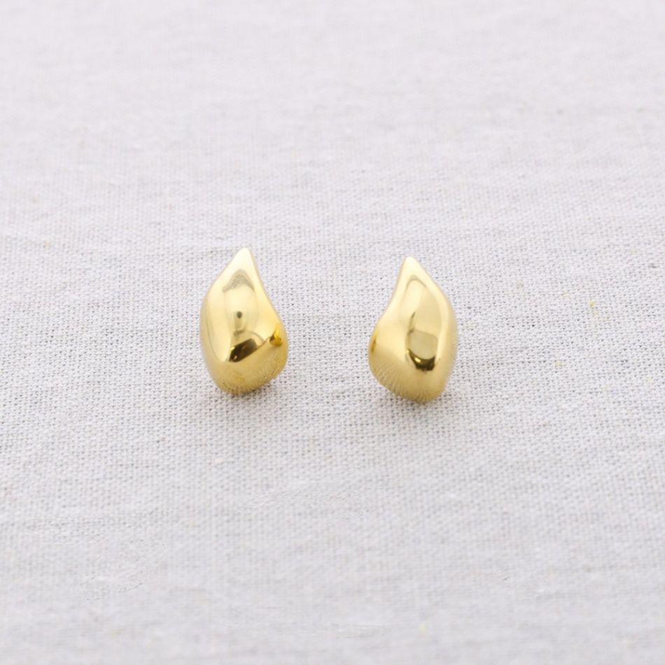 STEEL DROP EARRINGS