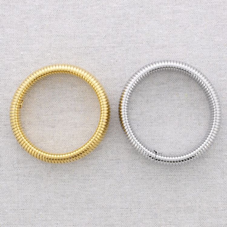 PULSERA ACERO TUBOGAS 2.2CM 2