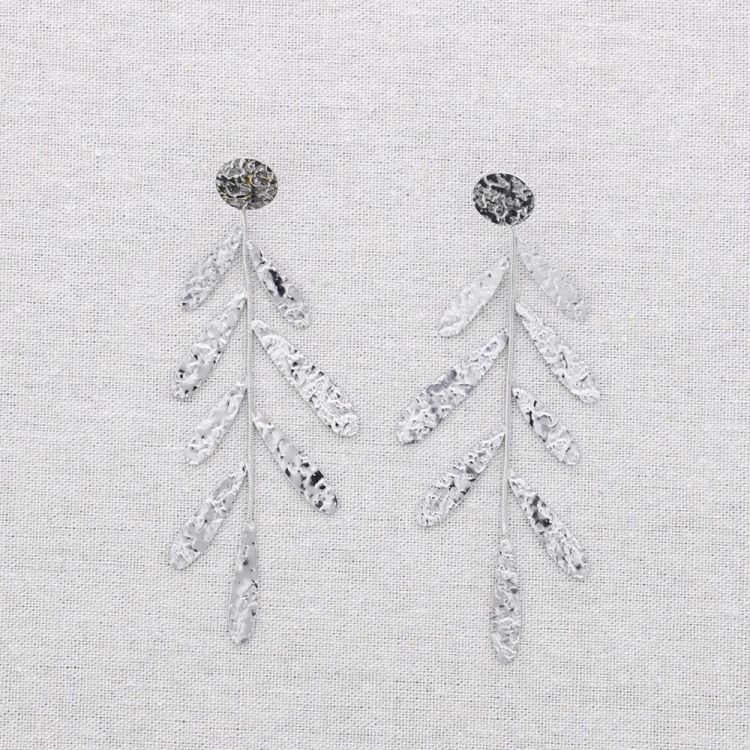 PENDIENTES ACERO RAMA
