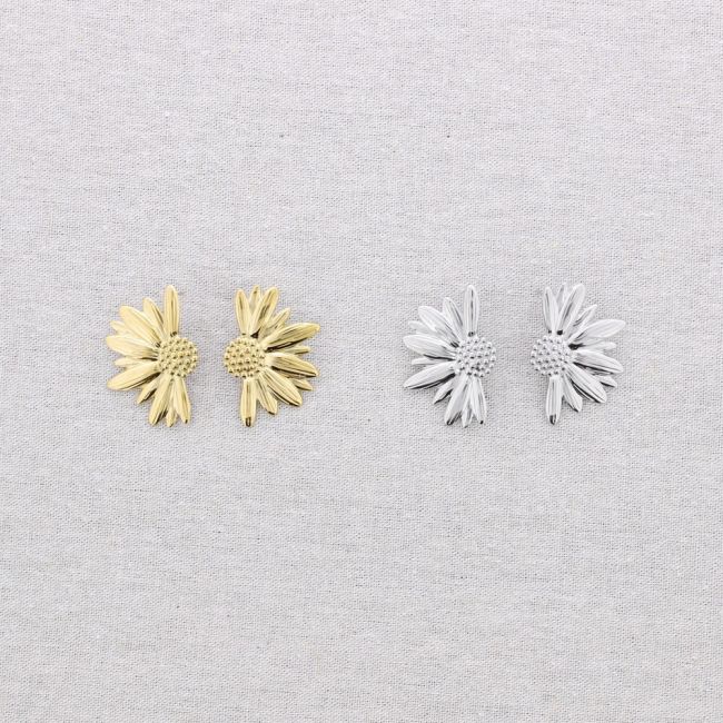 PENDIENTES PRESIÓN ACERO MEDIO GIRASOL