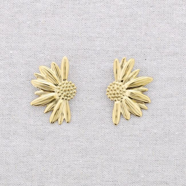 PENDIENTES PRESIÓN ACERO MEDIO GIRASOL
