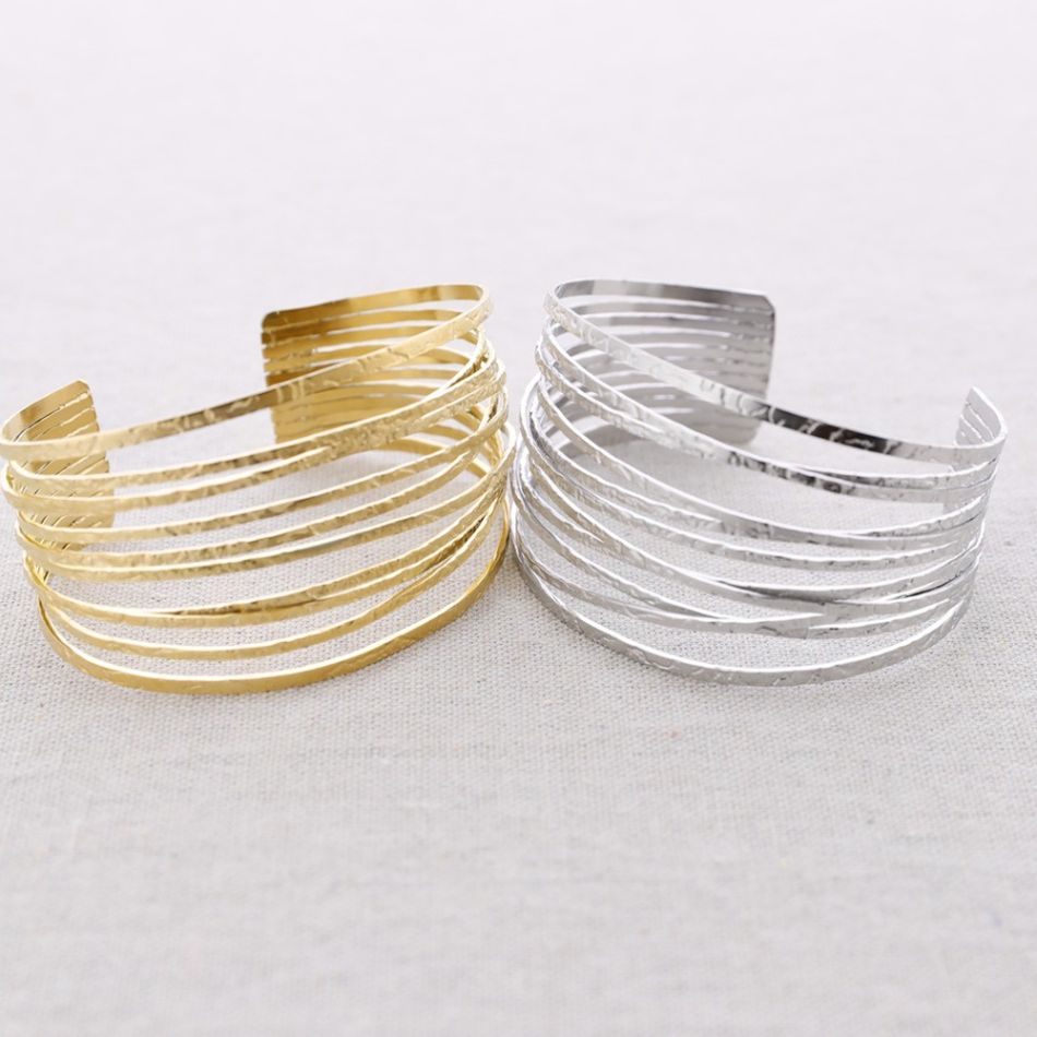 PULSERA ACERO MULTI TIRA