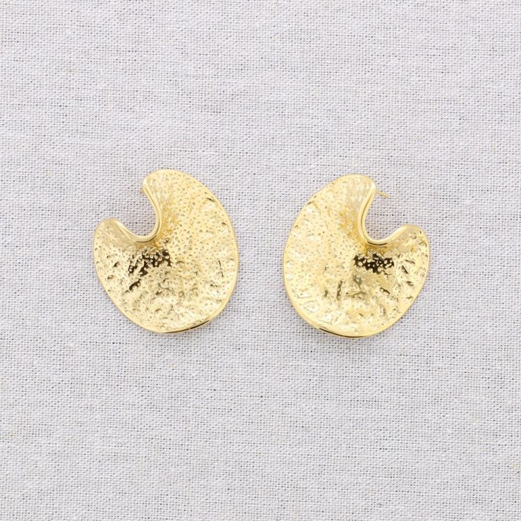 PENDIENTES ACERO IRREGULAR 2