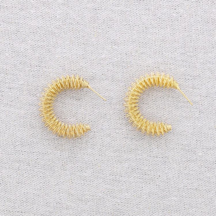 PENDIENTES ACERO ARO ALAMBRE 2