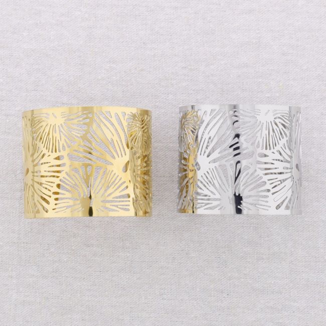 TROPICAL ADJUSTABLE STEEL BRACELET