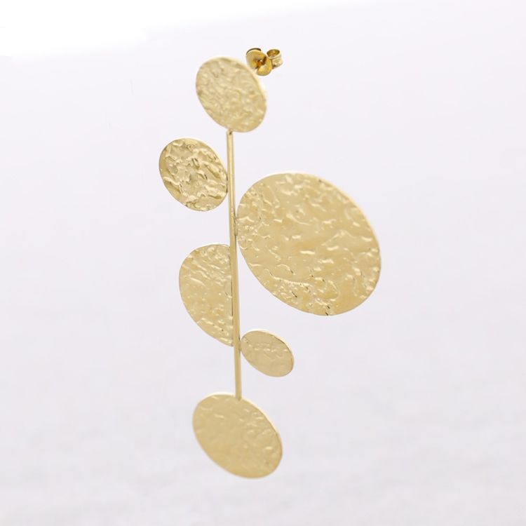 GEOMETRIC SHAPES STEEL EARRINGS