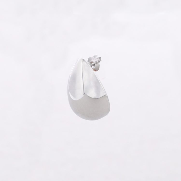 PENDIENTES ACERO GOTA