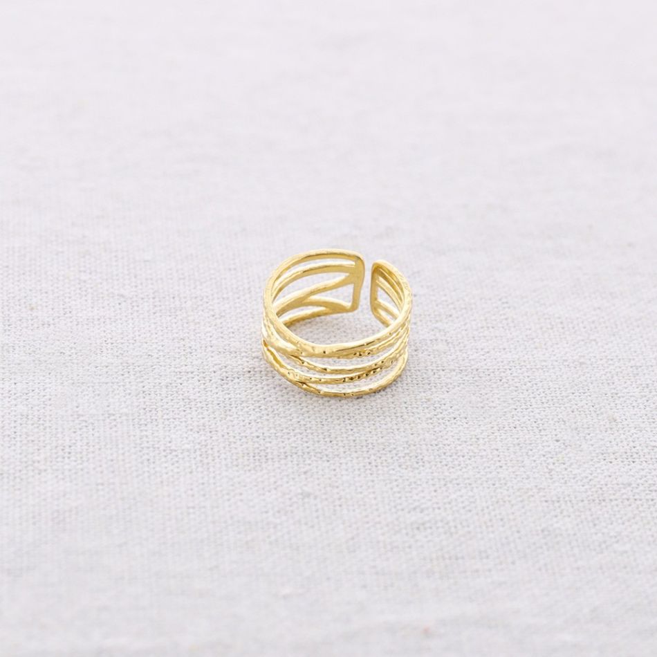 STEEL RING INTERLACED STRIPS