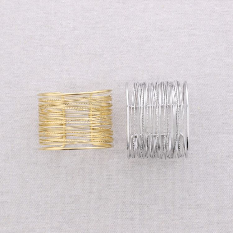 PULSERA ACERO ALAMBRES 2