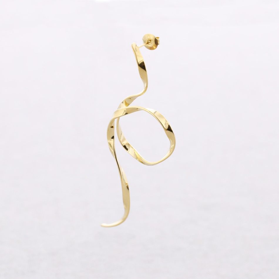 SPIRAL STEEL EARRINGS