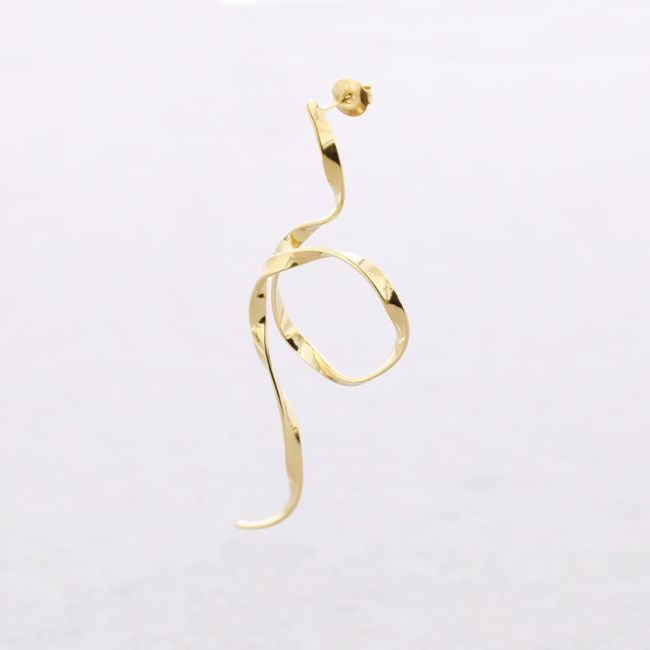 SPIRAL STEEL EARRINGS
