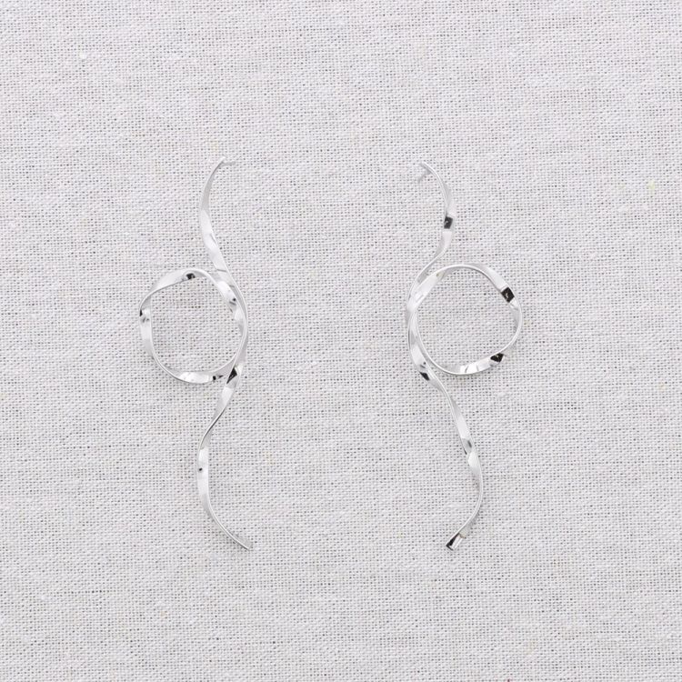 SPIRAL STEEL EARRINGS