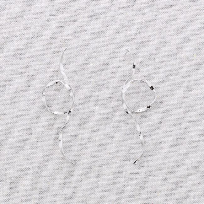 SPIRAL STEEL EARRINGS