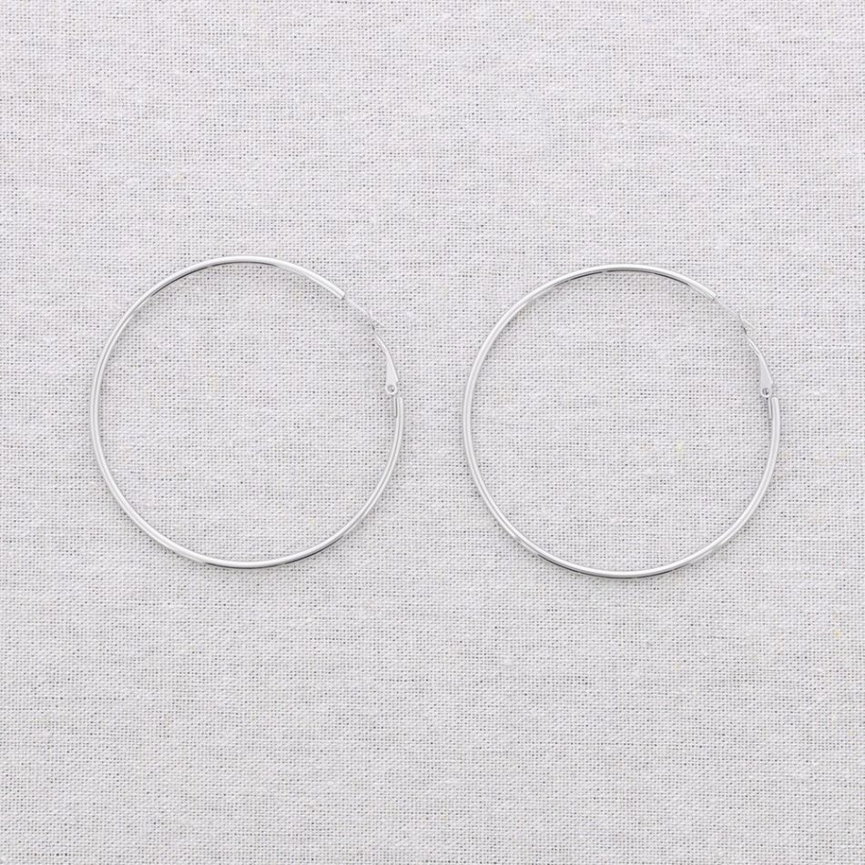 PENDIENTES ACERO ARO 6CM*2MM