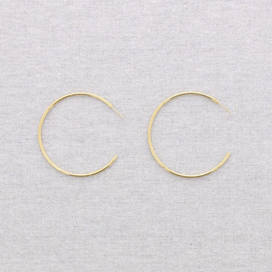 PENDIENTES ACERO ARO 5CM*2MM