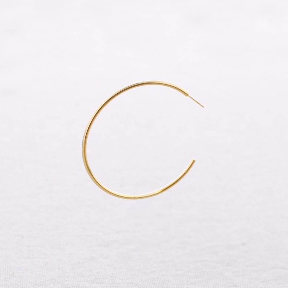 PENDIENTES ACERO ARO 5CM*2MM