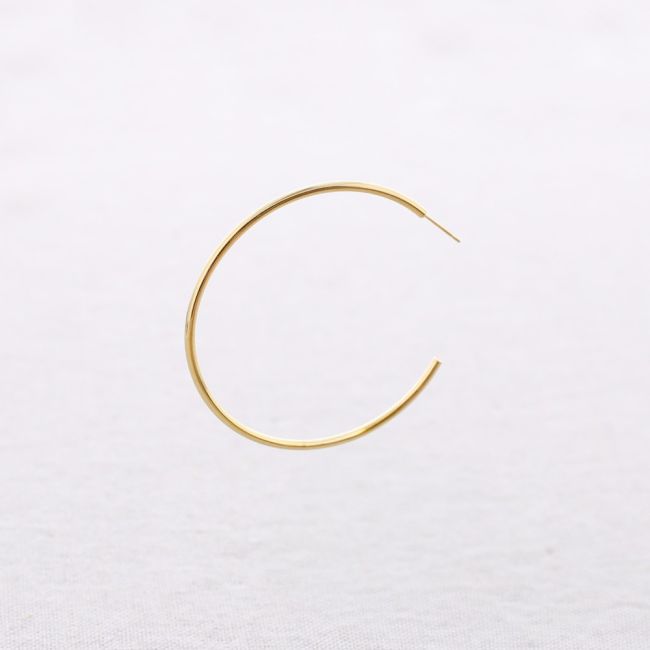 PENDIENTES ACERO ARO 5CM*2MM