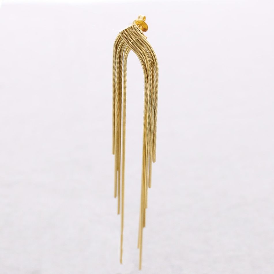PENDIENTES ACERO CASCADA