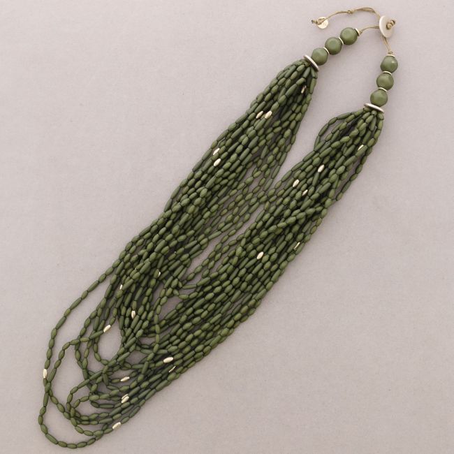 RESIN BEADS NECKLACE