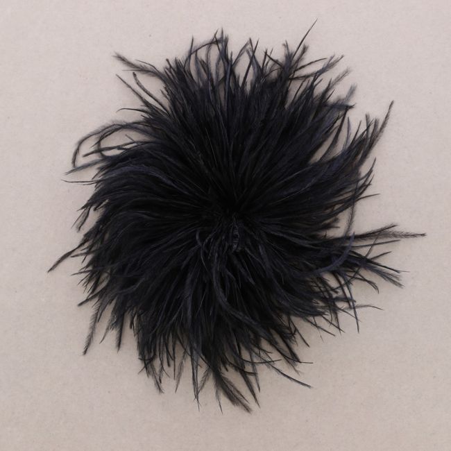 BROCHE PLUMAS AVESTRUZ 8-10 CM