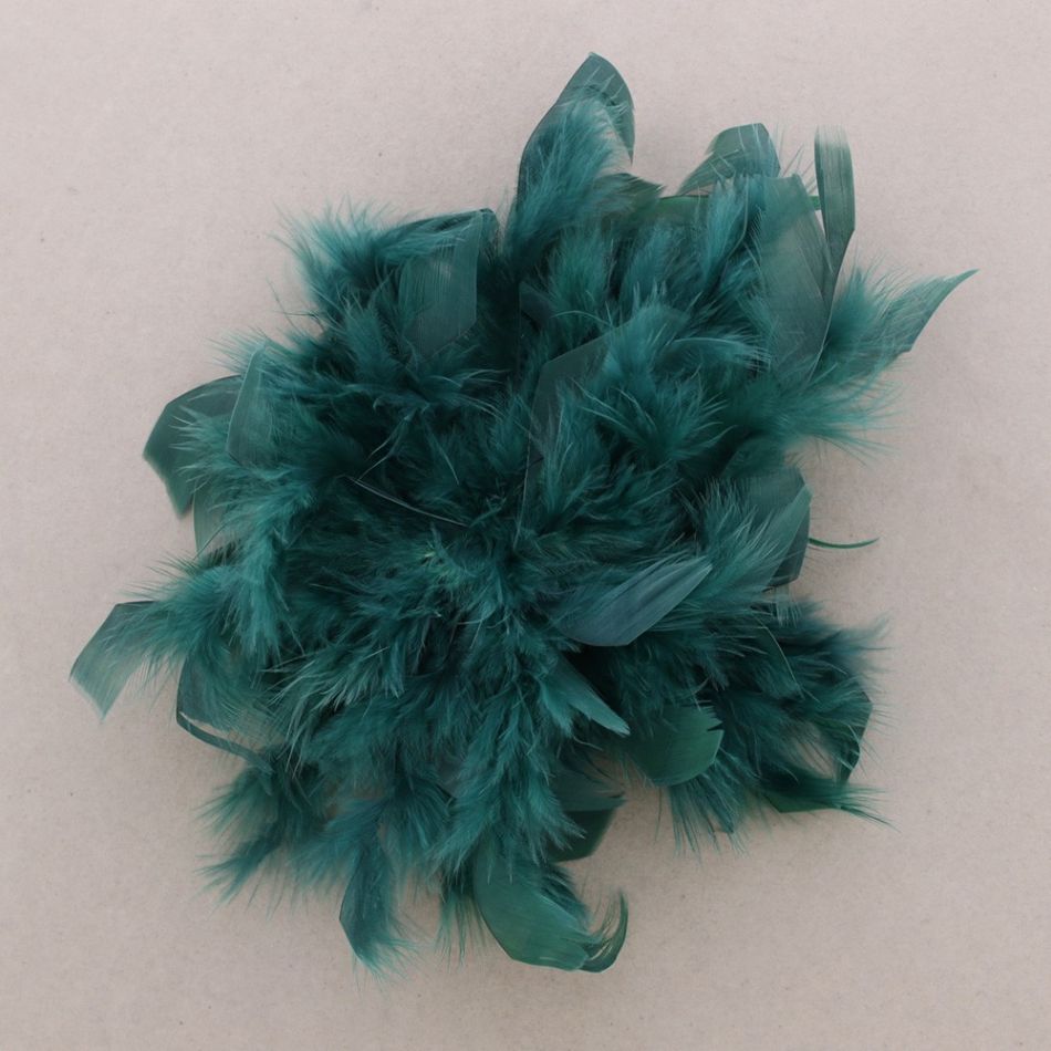 BROCHE PLUMAS 15CM