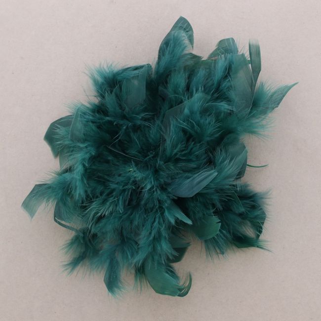 BROCHE PLUMAS 15CM