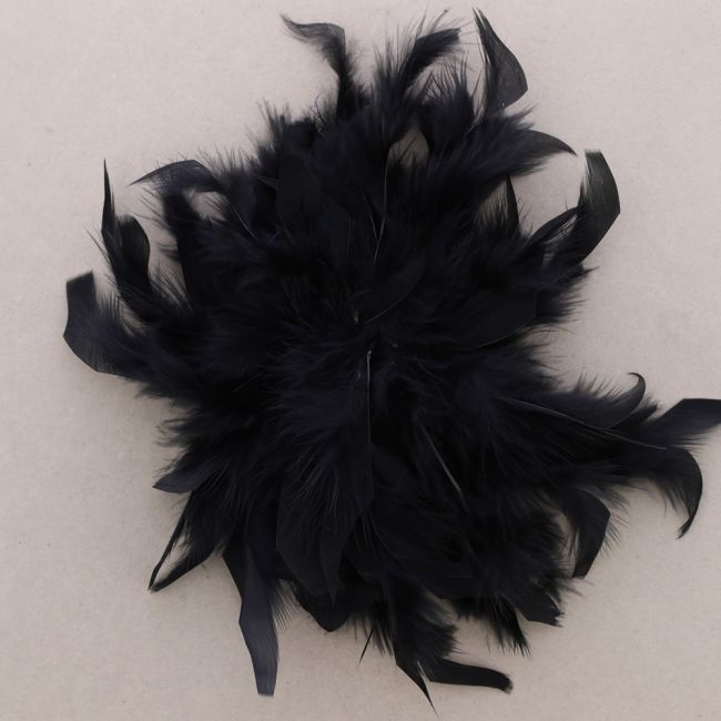 FEATHER BROOCH 15CM