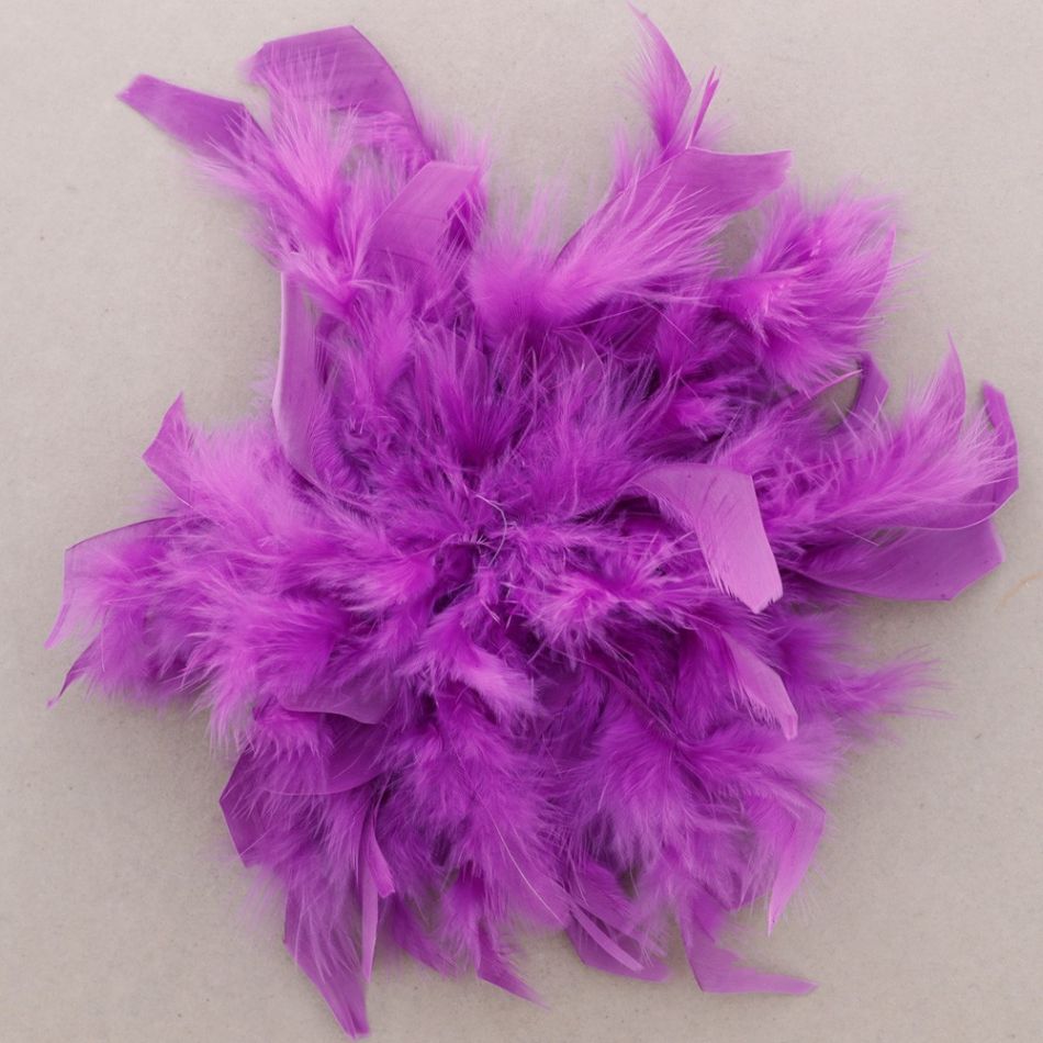 FEATHER BROOCH 15CM