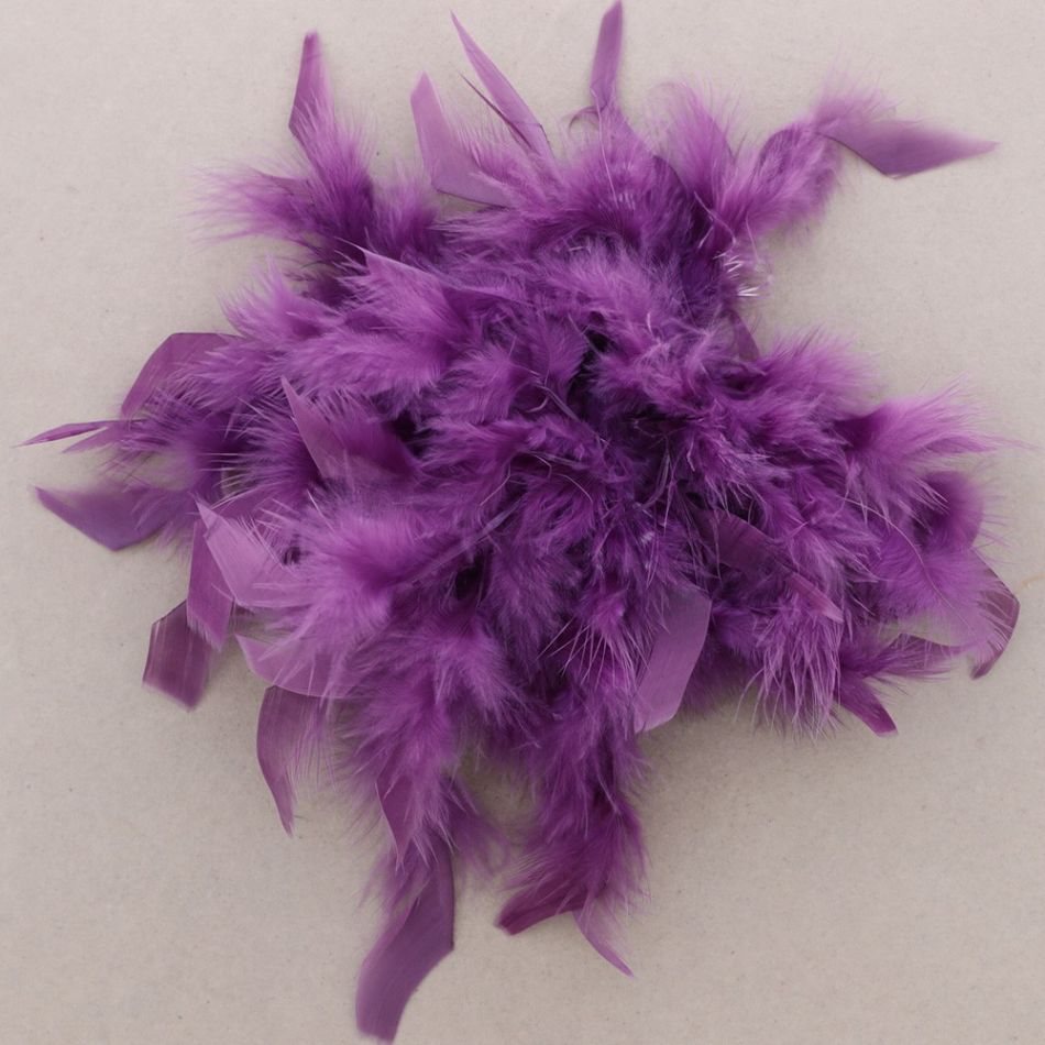 FEATHER BROOCH 15CM