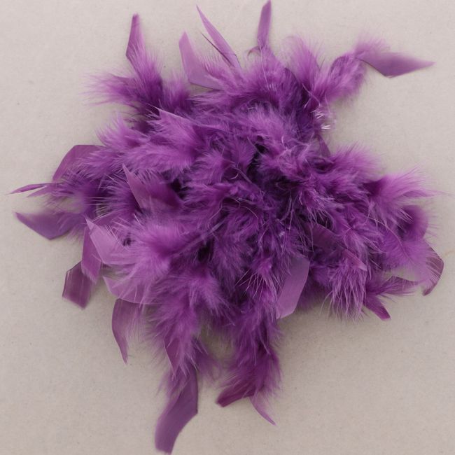 FEATHER BROOCH 15CM