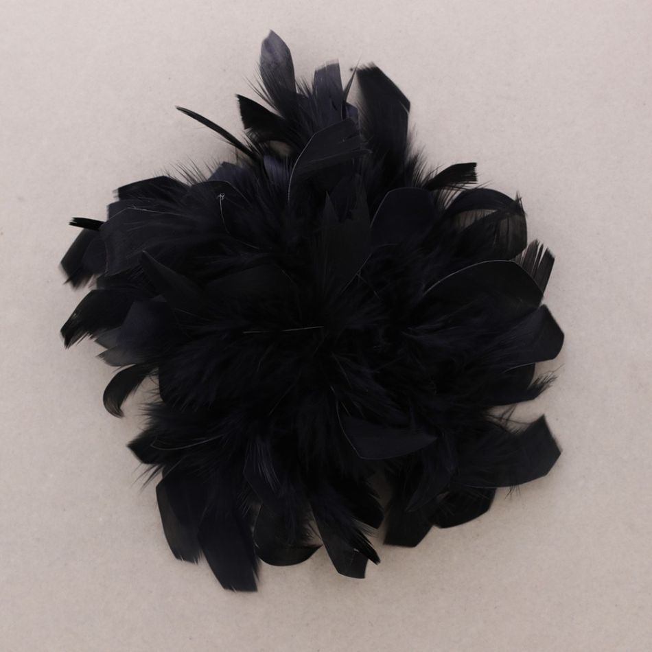 BROCHE PLUMAS 15CM