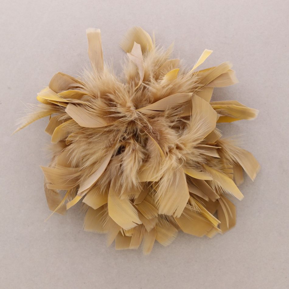 BROCHE PLUMAS 15CM