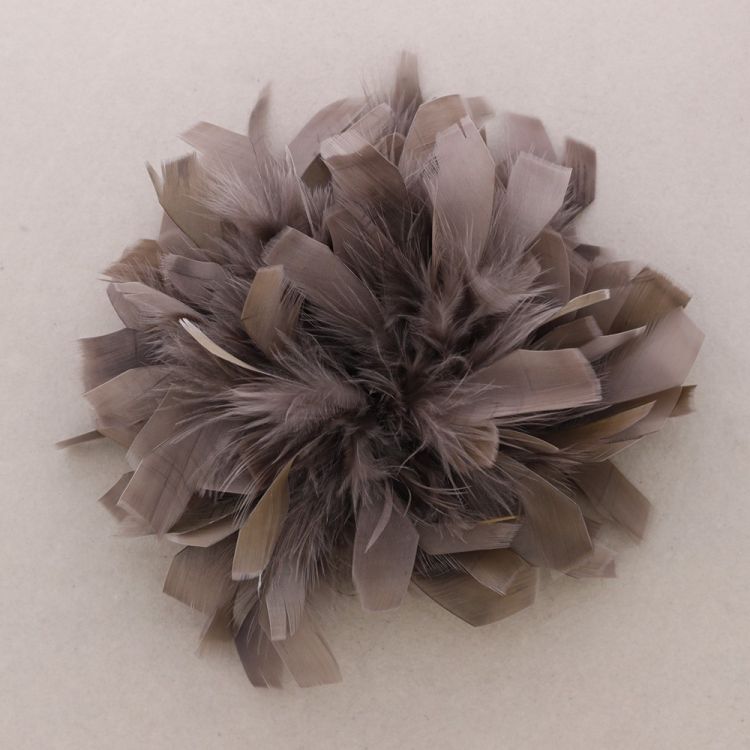 BROCHE PLUMAS 15CM 2