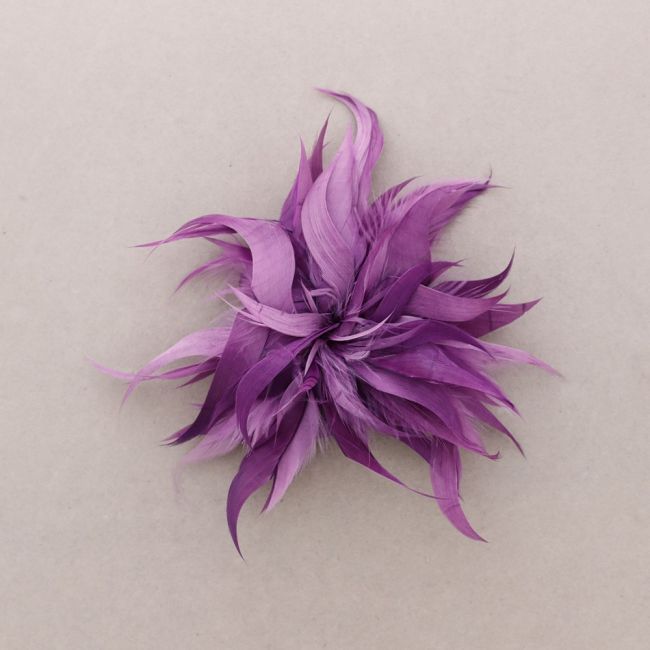 BROCHE PLUMAS (TAMAÑO SURTIDO)