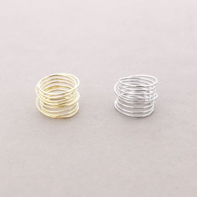 ANILLO TIRAS ENTRELAZADAS