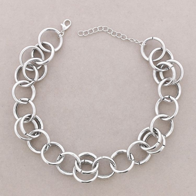 METAL LINK SHORT NECKLACE