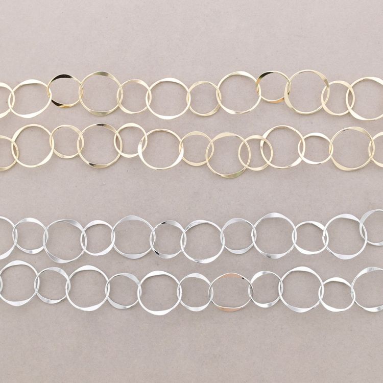 COLLAR LARGO ESLABONES METAL 2