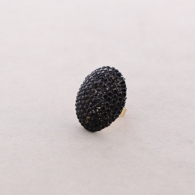 ANILLO AJUSTABLE OVALADO BRILLANTES