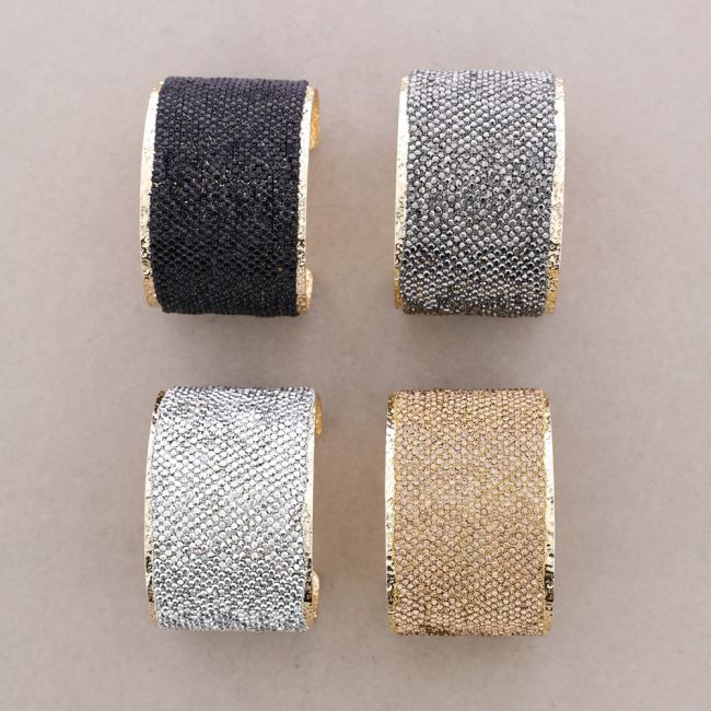 PULSERA 5.5CM AJUSTABLE BRILLANTES