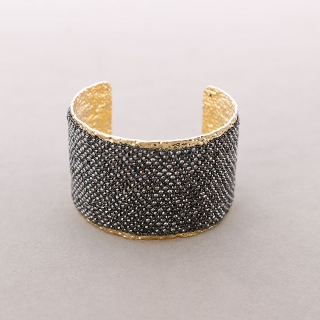 BRACELET 5.5CM ADJUSTABLE CRYSTALS