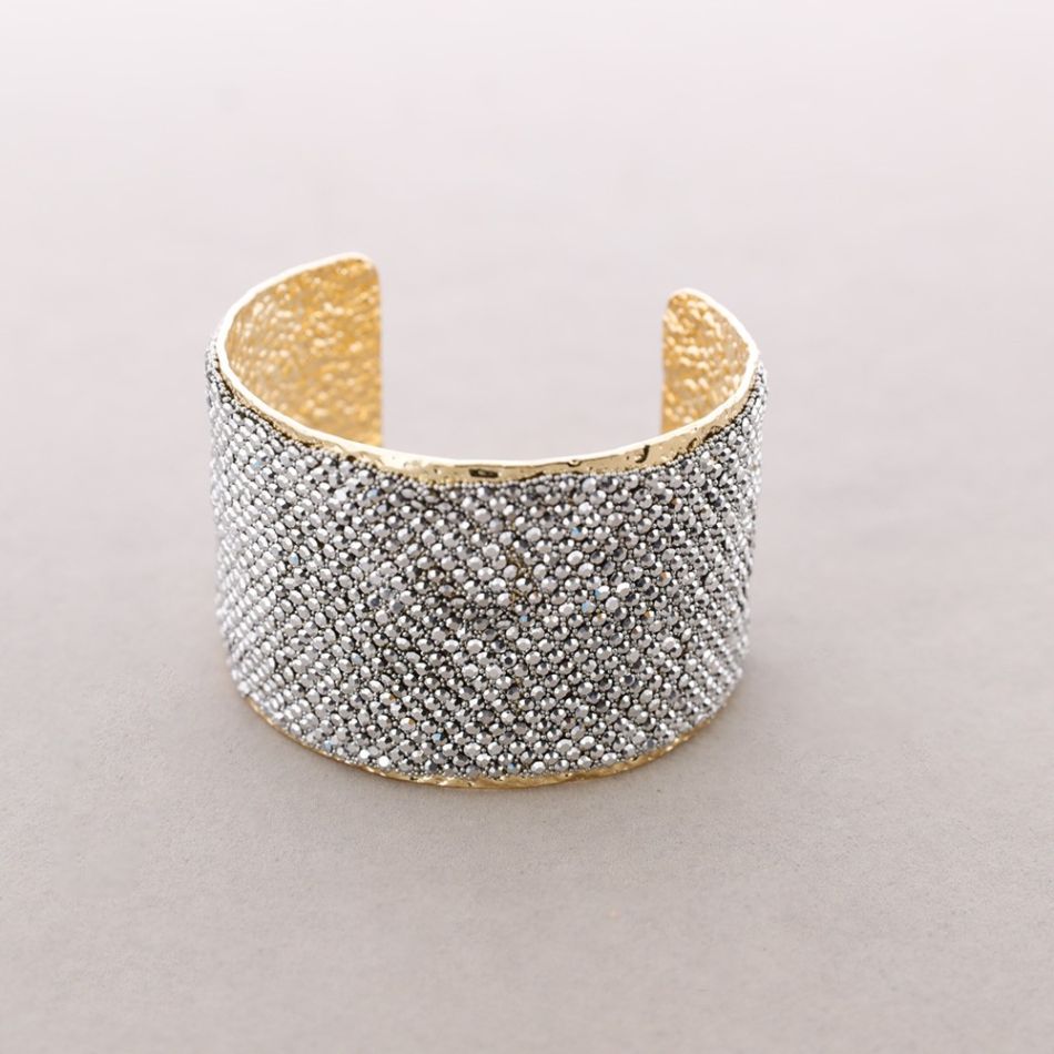 PULSERA 5.5CM AJUSTABLE BRILLANTES