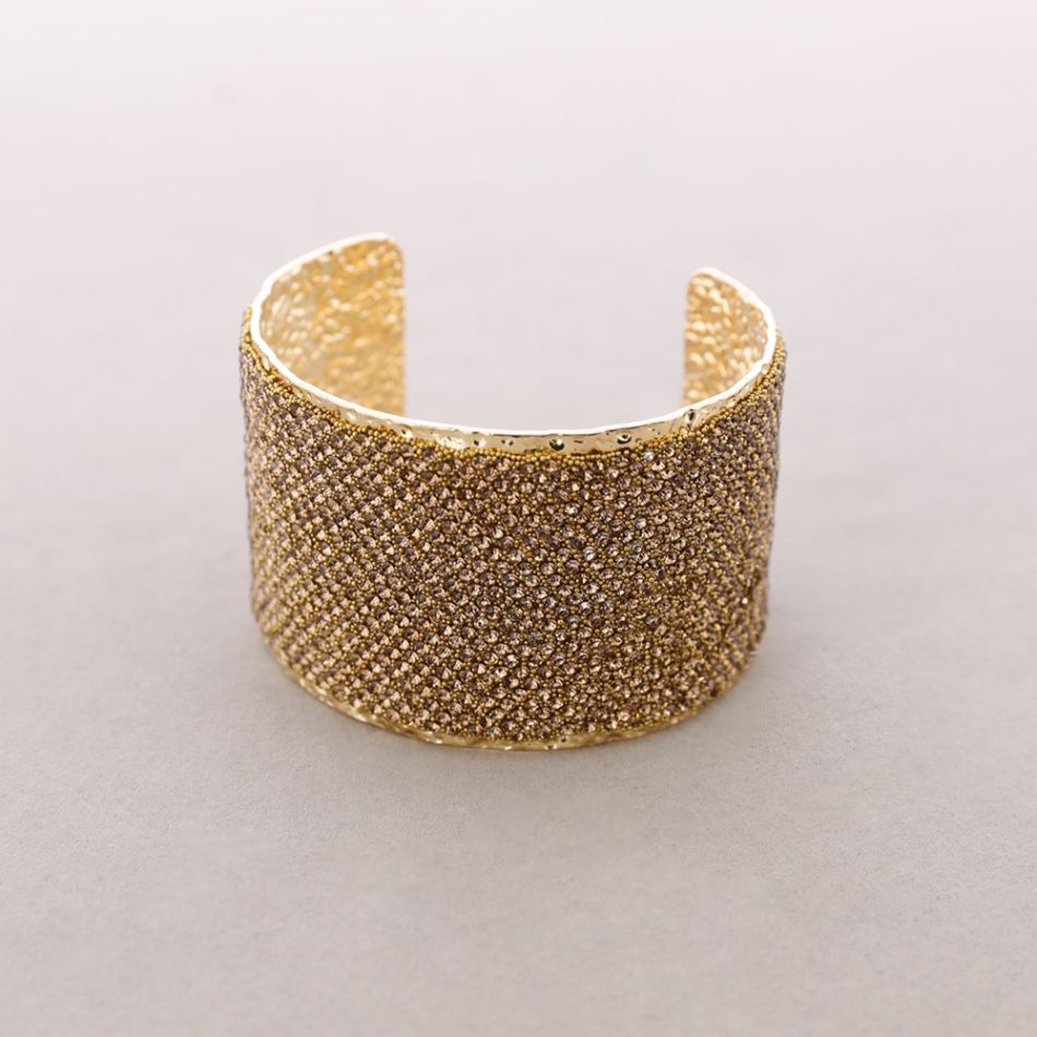 PULSERA 5.5CM AJUSTABLE BRILLANTES