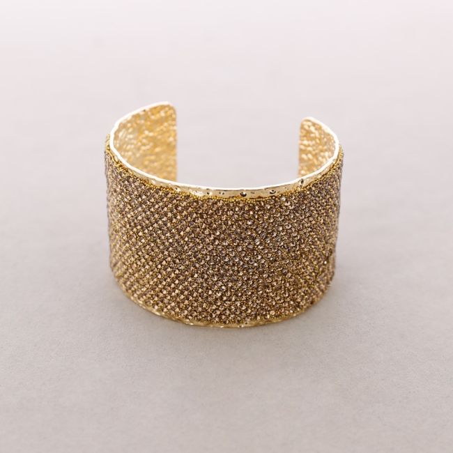 PULSERA 5.5CM AJUSTABLE BRILLANTES