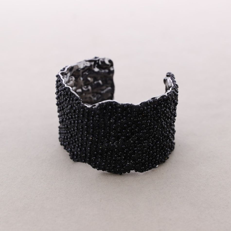 PULSERA AJUSTABLE METAL PERLITAS