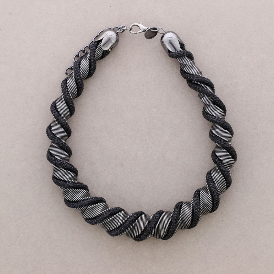 GARGANTILLA METAL BRILLANTES